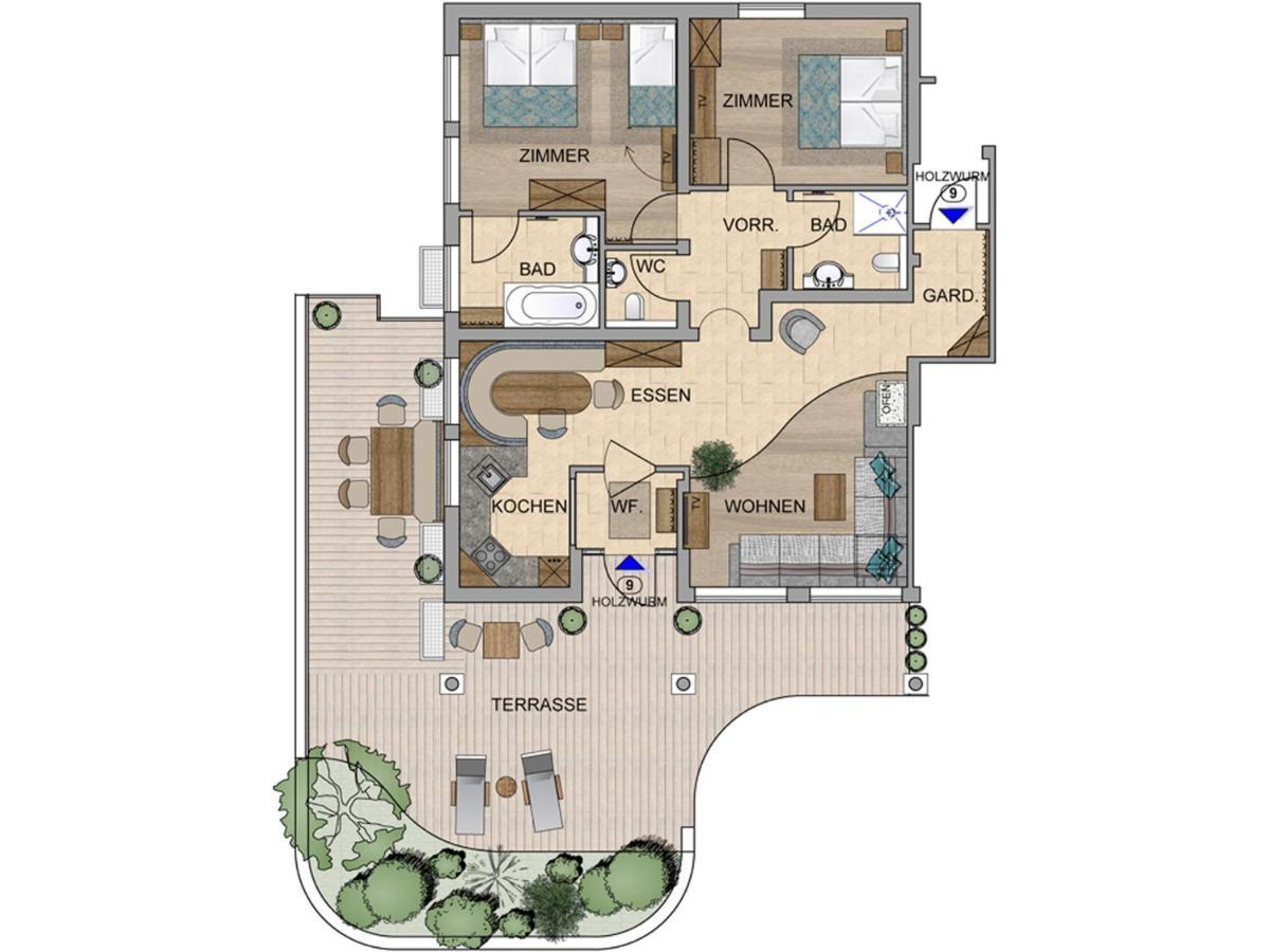 Appartements Schedererhaus Going am Wilden Kaiser المظهر الخارجي الصورة